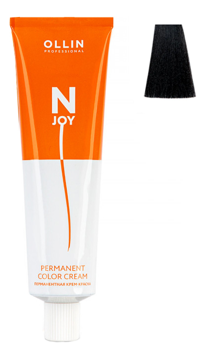 

Перманентная крем-краска для волос N-JOY Permanent Color Cream 100мл: 3/0 Темный шатен, Перманентная крем-краска для волос N-JOY Permanent Color Cream 100мл