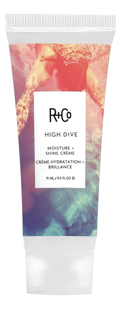 Увлажняющий крем для блеска волос High Dive Moisture + Shine Creme: Крем 15мл увлажняющий крем для блеска волос r co high dive moisture