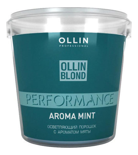 Осветляющий порошок с ароматом мяты Blond Perfomance Aroma Mint: Осветляющий порошок 500г фото