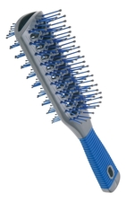 Dewal Щетка для укладки волос продувная DW9526B-VA BLUE