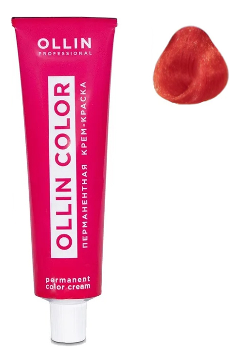 

Перманентная крем-краска для волос Ollin Color 100мл: 0/66 Корректор красный, Перманентная крем-краска для волос Ollin Color 100мл