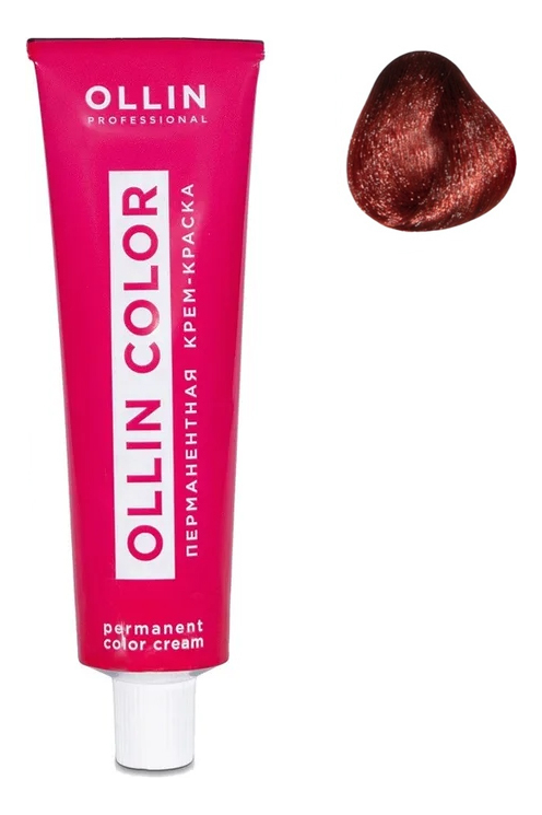 

Перманентная крем-краска для волос Ollin Color 100мл: 7/5 Русый махагоновый, Перманентная крем-краска для волос Ollin Color 100мл