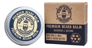 Бальзам для бороды с ароматом лемонграсса Men’s Master Premium Beard Balm 30мл