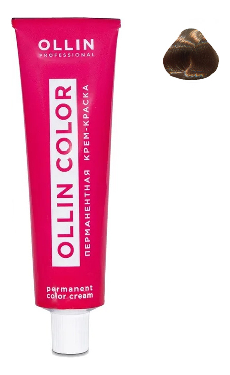 

Перманентная крем-краска для волос Ollin Color 100мл: 8/7 Светло-русый коричневый, Перманентная крем-краска для волос Ollin Color 100мл