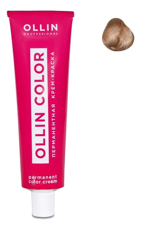 Купить Перманентная крем-краска для волос Ollin Color 100мл: 9/03 Блондин прозрачно-золотистый, OLLIN Professional