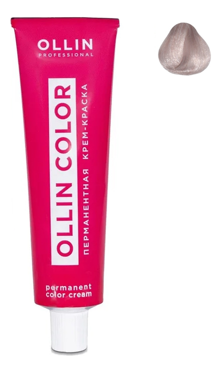 

Перманентная крем-краска для волос Ollin Color 100мл: 10/22 Светлый блондин фиолетовый, Перманентная крем-краска для волос Ollin Color 100мл