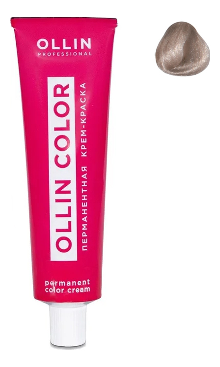 

Перманентная крем-краска для волос Ollin Color 100мл: 10/31 Светлый блондин золотисто-пепельный, Перманентная крем-краска для волос Ollin Color 100мл
