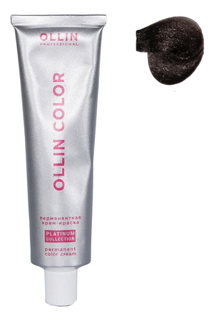 OLLIN Professional Перманентная крем-краска для волос Ollin Color Platinum Collection 100мл