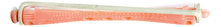 Dewal Бигуди-коклюшки для волос d6,5мм 12шт (бело-розовые)