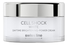 Swiss Line Дневной крем для лица с эффектом сияния Cell Shock White Daytime Brightening-Power Cream 50мл