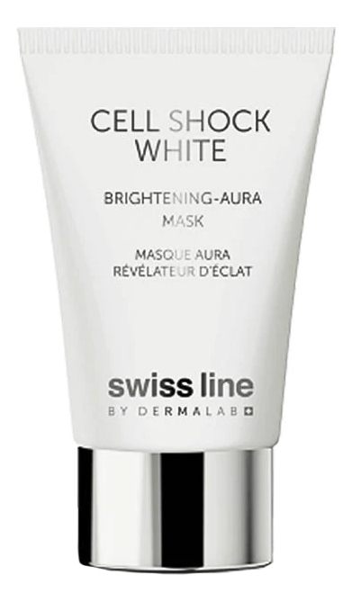 Купить Легкая маска для лица с эффектом сияния Swiss Line Cell Shock Brightening-Aura Mask 75мл