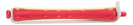Бигуди-коклюшки для волос d8,5мм 12шт (желто-красные)