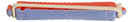Бигуди-коклюшки для волос d9мм 12шт (красно-голубые)