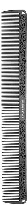

Расческа для стрижки волос металлическая Barber Style: Размер 22см, Расческа для стрижки волос металлическая Barber Style