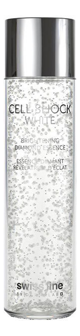 Купить Эссенция для лица с эффектом сияния Cell Shock White Brightening Diamond Essence 150мл, Swiss Line