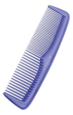 Dewal Расческа для волос карманная Эконом 13см CO-6031 blue