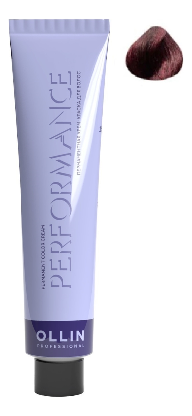 Перманентная крем-краска для волос Performance Permanent Color Cream 60мл: 5/5 Светлый шатен махагоновый