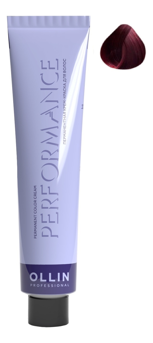 

Перманентная крем-краска для волос Performance Permanent Color Cream 60мл: 5/6 Светлый шатен красный, Перманентная крем-краска для волос Performance Permanent Color Cream 60мл