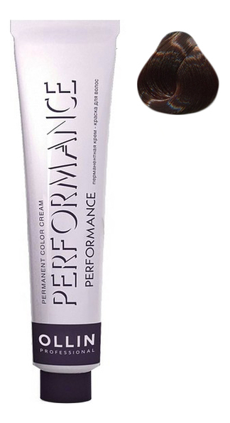 Перманентная крем-краска для волос Performance Permanent Color Cream 60мл: 6/00 Темно-русый глубокий