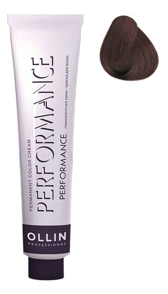 Перманентная крем-краска для волос Performance Permanent Color Cream 60мл: 6/5 Темно-русый махагоновый