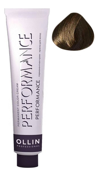 Купить Перманентная крем-краска для волос Performance Permanent Color Cream 60мл: 8/71 Светло-русый коричнево-пепельный, OLLIN Professional