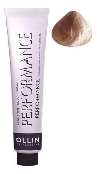 Купить Перманентная крем-краска для волос Performance Permanent Color Cream 60мл: 10/22 Светлый блондин фиолетовый, OLLIN Professional