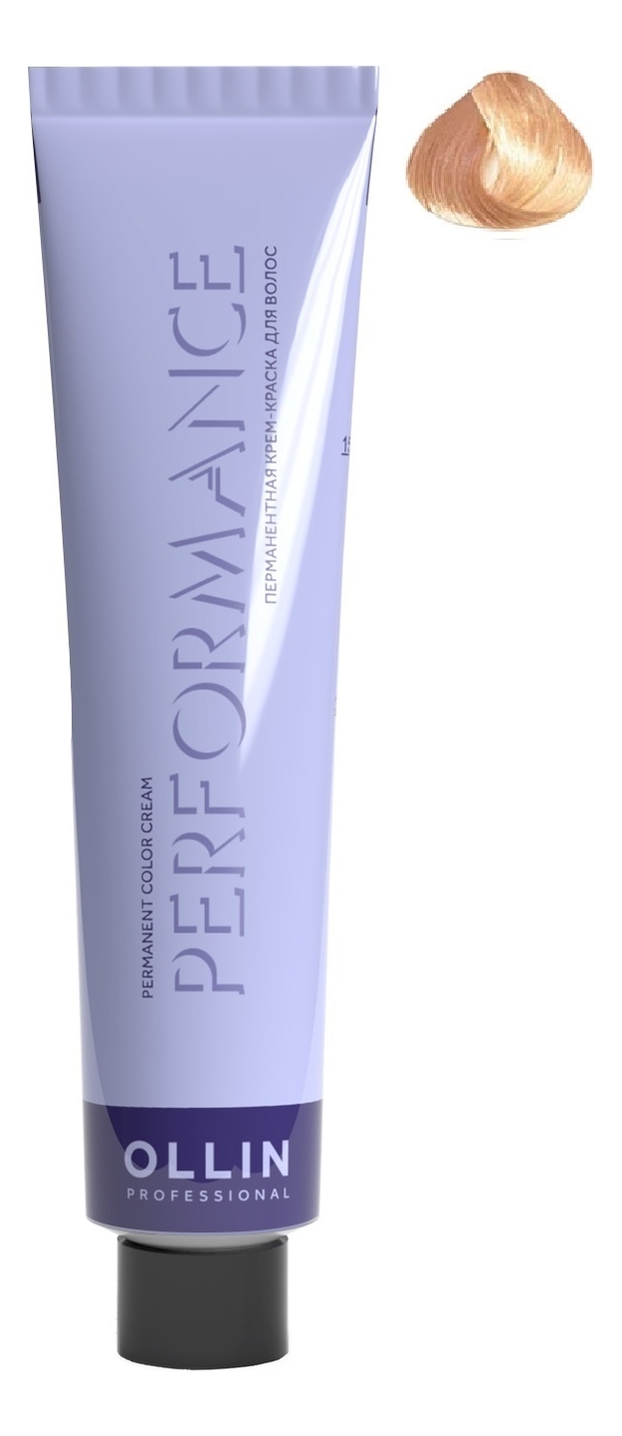 Перманентная крем-краска для волос Performance Permanent Color Cream 60мл: 10/5 Светлый блондин махагоновый