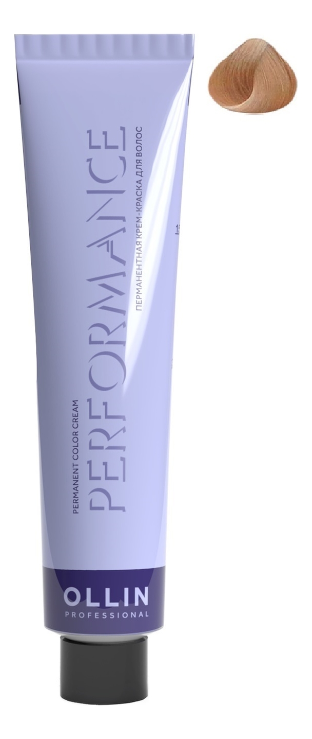 Перманентная крем-краска для волос Performance Permanent Color Cream 60мл: 10/73 Светлый блондин коричнево-золотистый