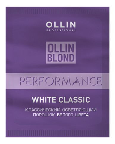 

Классический осветляющий порошок белого цвета Ollin Blond Performance White Classic: Порошок 30г, Классический осветляющий порошок белого цвета Ollin Blond Performance White Classic
