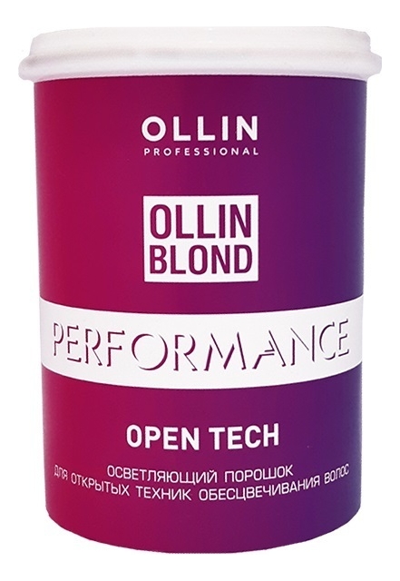 

Осветляющий порошок для открытых техник обесцвечивания волос Blond Performance Open Tech: Порошок 500г, Осветляющий порошок для открытых техник обесцвечивания волос Blond Performance Open Tech
