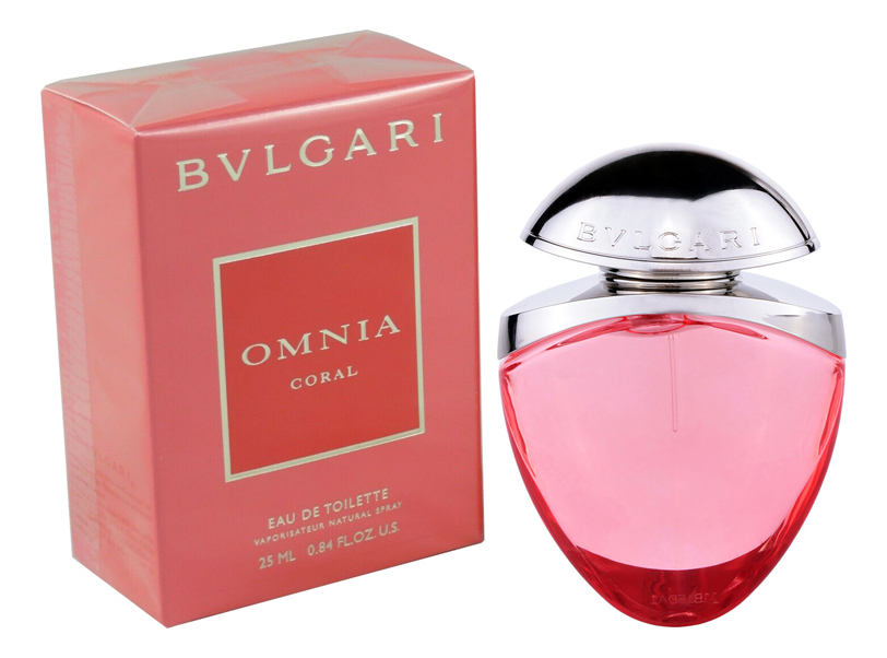 Omnia Coral: туалетная вода 25мл bvlgari omnia coral limited edition 65