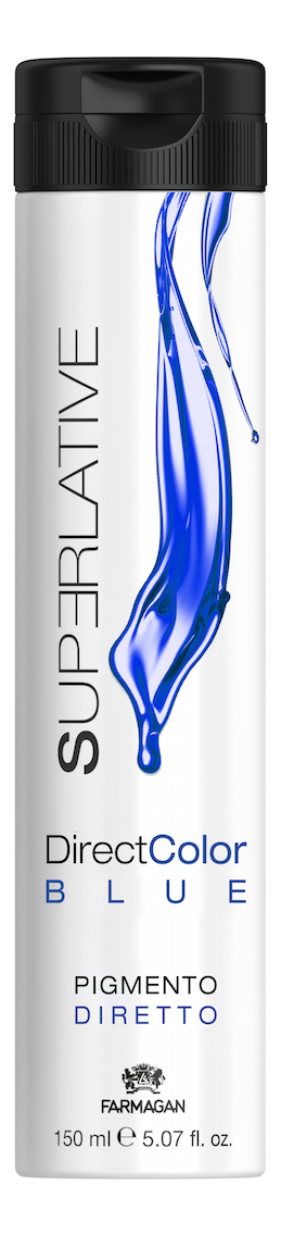 

Гель для прямого окрашивания волос без окисления Superlative Direct Color 150мл: Голубой, Гель для прямого окрашивания волос без окисления Superlative Direct Color 150мл