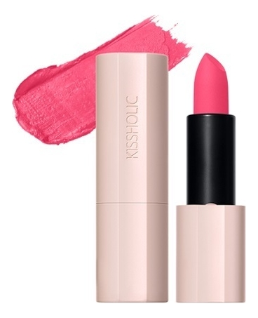 

Помада для губ матовая Kissholic Lipstick Matte 3,5г: PK07 Specially Pink, Помада для губ матовая Kissholic Lipstick Matte 3,5г
