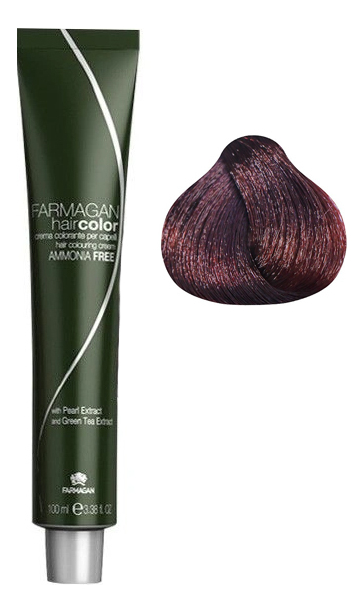 

Безаммиачная краска для волос Hair Color Ammonia Free 100мл: 4/4 Каштановый медный, Безаммиачная краска для волос Hair Color Ammonia Free 100мл