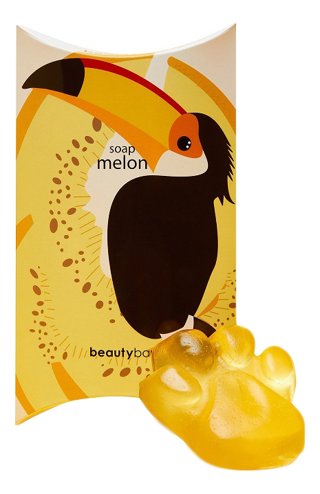 Конжаковое мыло для умывания с ароматом дыни Soap Melon 50г