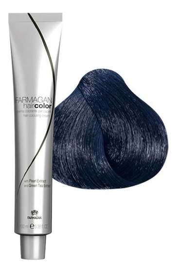 

Крем-краска для волос Hair Color 100мл: 1/10 Сине черный, Крем-краска для волос Hair Color 100мл