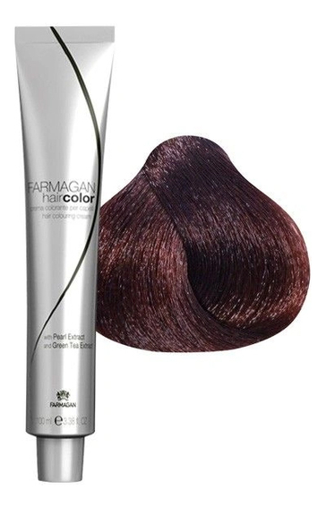 

Крем-краска для волос Hair Color 100мл: 5/23 Светло-каштановый золотой ирис, Крем-краска для волос Hair Color 100мл
