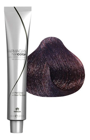 

Крем-краска для волос Hair Color 100мл: 4/23 Каштановый ирис золотой, Крем-краска для волос Hair Color 100мл