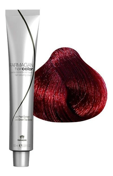 

Крем-краска для волос Hair Color 100мл: 5/6 Светло-каштановый красный, Крем-краска для волос Hair Color 100мл