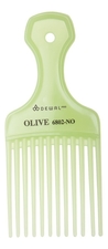 Dewal Гребень для волос моделирующий CO-6802-Olive 15,8см