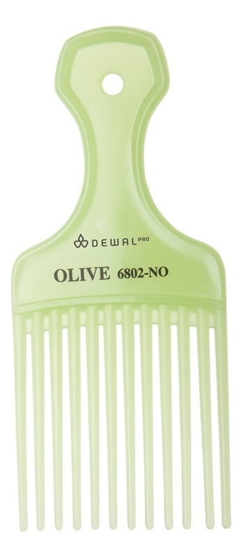 Гребень для волос моделирующий CO-6802-Olive 15,8см