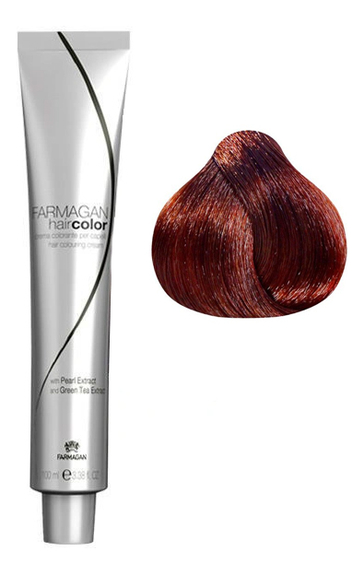 

Крем-краска для волос Hair Color 100мл: 5/44 Светло-каштановый интенсивный медный, Крем-краска для волос Hair Color 100мл