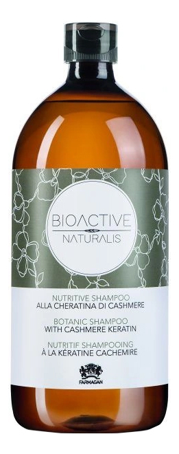 Шампунь для волос Bioactive Naturalis Nutritive Shampoo: Шампунь 1000мл шампунь farmagan bioactive naturalis botanic shampoo 230 мл