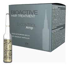 Farmagan Лосьон против сухой перхоти в ампулах Bioactive Hair Treatment D-control Ampoules