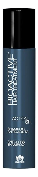 Стимулирующий шампунь против выпадения волос Bioactive Hair Treatment Anti-Loss Shampoo: Шампунь 250мл farmagan bioactive treatment стимулирующий лосьон против выпадения в ампулах ampoules anti loss 10 7 5мл