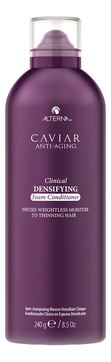 Пена-кондиционер для уплотнения и стимулирования роста волос Caviar Anti-Aging Clinical Densifying Foam Conditioner