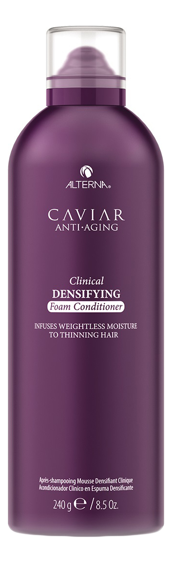 

Пена-кондиционер для уплотнения и стимулирования роста волос Caviar Anti-Aging Clinical Densifying Foam Conditioner: Пена-кондиционер 240г, Пена-кондиционер для уплотнения и стимулирования роста волос Caviar Anti-Aging Clinical Densifying Foam Conditioner