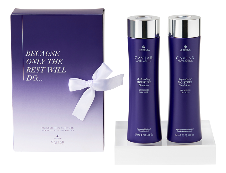 

Набор для волос с морским шелком Caviar Anti-Aging Replenishing Moisture 2*250мл (шампунь + кондиционер)