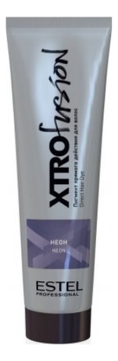 Пигмент прямого действия для волос Xtro Fusion 100мл: Неон