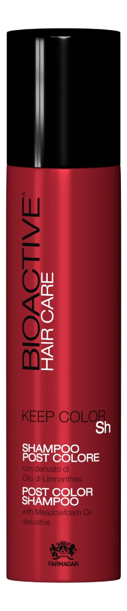 Шампунь для окрашенных волос Bioactive Hair Care Keep Color Post Shampoo: Шампунь 250мл шампунь для окрашенных волос bioactive hair care keep color post shampoo шампунь 250мл